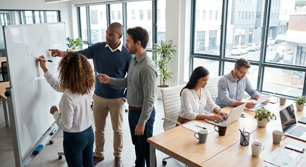 Il nostro team al lavoro